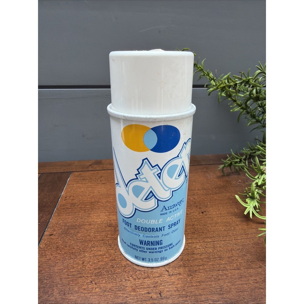 AMWAY DETER Original 1978 shoe and sock spray 3.5oz NOS RARE HTF!